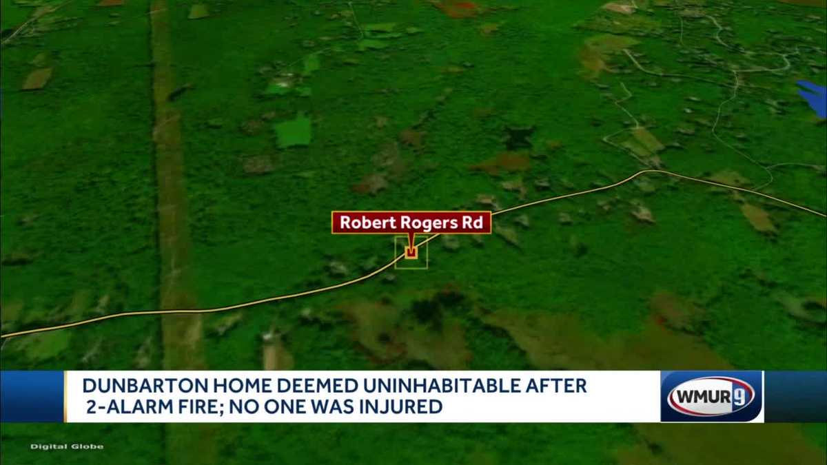 NH Fire Dunbarton home left uninhabitable after 2alarm fire