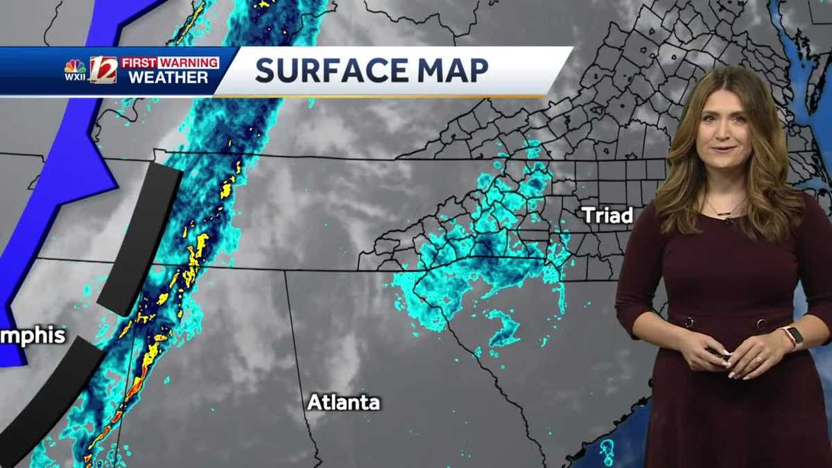 WATCH Showers in Afternoon, Heavier Rain Overnight