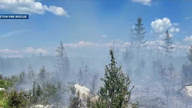 NH wildfire possibly sparked by range shooting, officials say - Vimarsana News