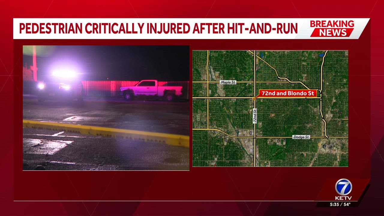 Omaha police investigate hit-and-run near 72nd and Blondo