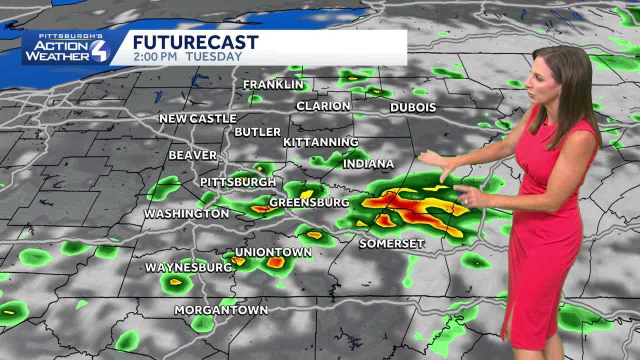 Dry Wednesday for most... Wet finish to the week