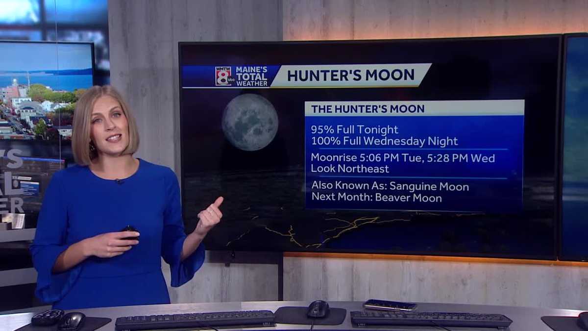 Maine gets nice prerequisites for viewing Hunter’s Supermoon