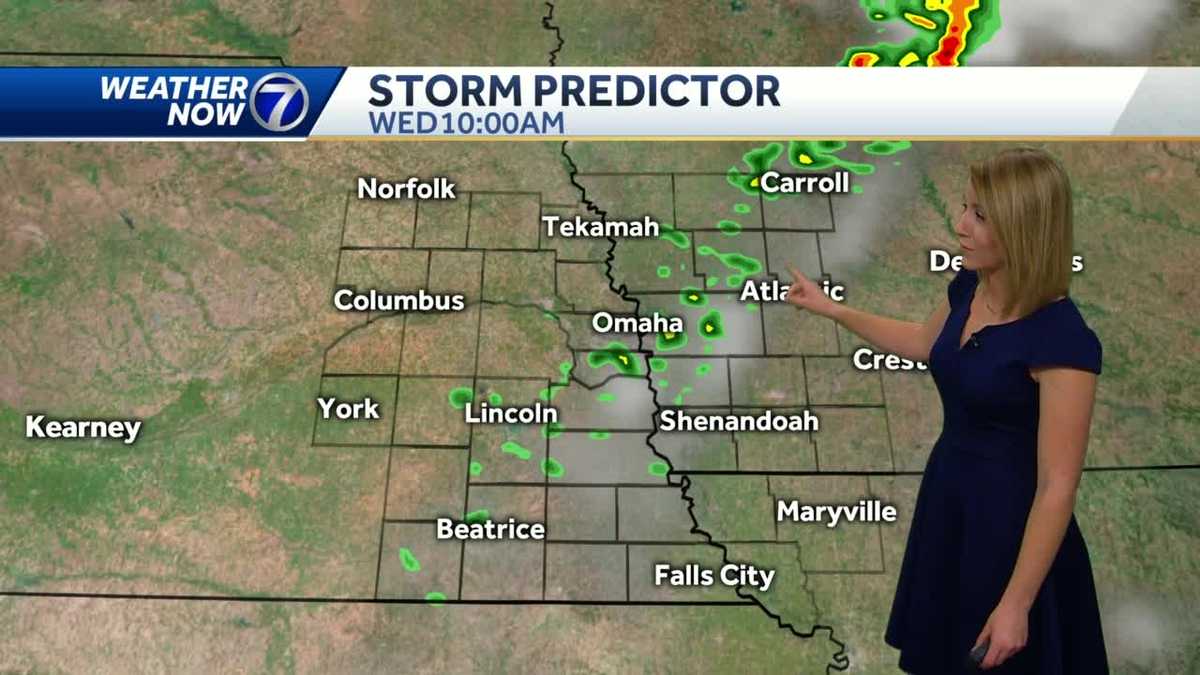 Storms may impact Wednesday morning's commute