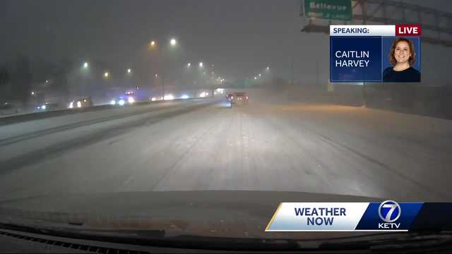 Omaha road conditions: Fluffy snowfall, limited visibility for Friday - Vimarsana News