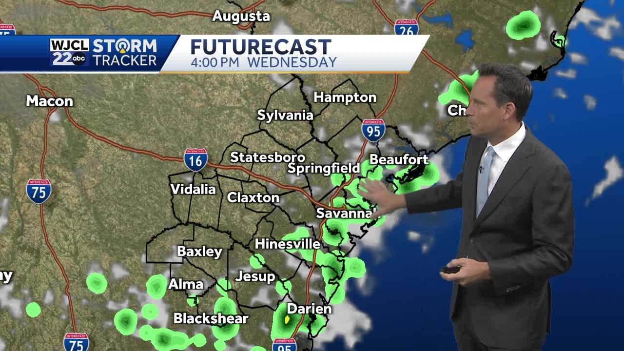 Savannah: Tracking Rain Chances, Weekend Forecast