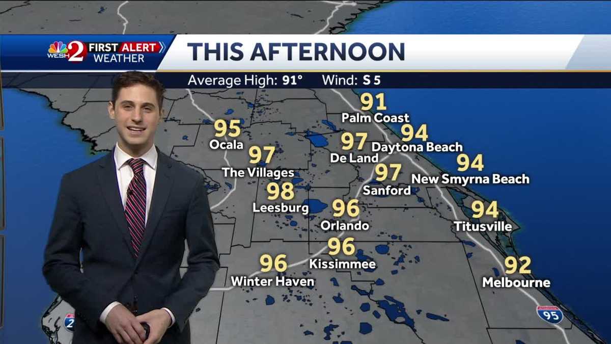 Hot And Steamy Sunday Morning Forecast