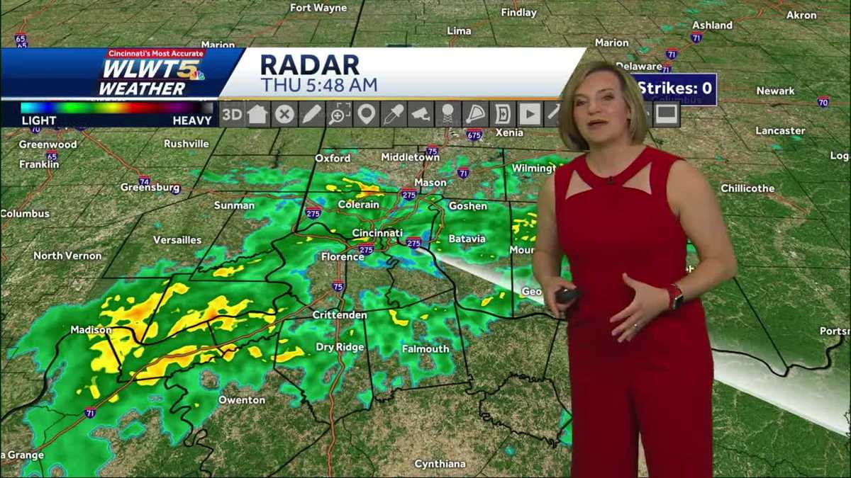 Rain All Day, Afternoon Severe Possible