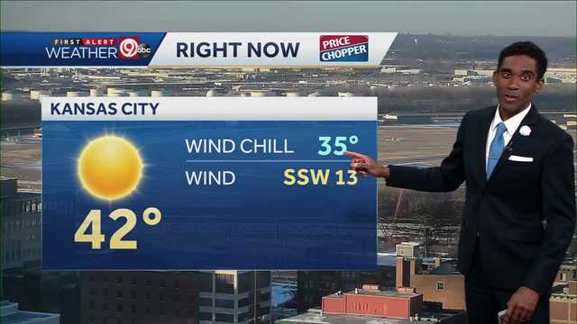 KC sees a short lived warm up on tuesday - Vimarsana News