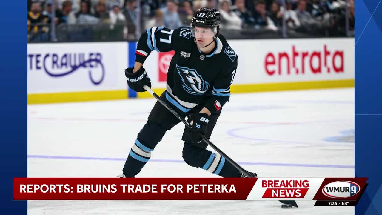 Bruins trade two first - round draft picks for JJ Peterka