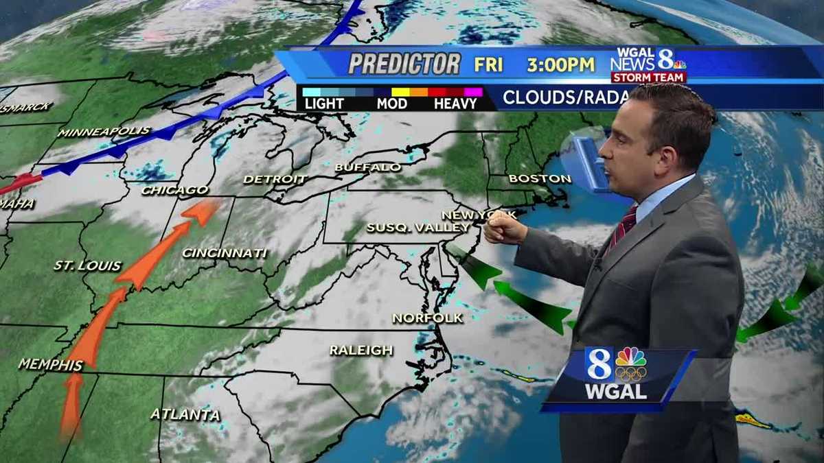 Heat turns up for the weekend