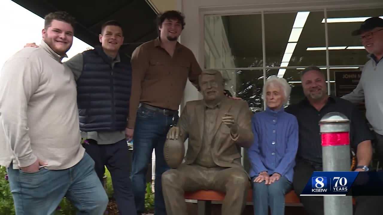 John Madden statue unveiling in Carmel - Vimarsana News