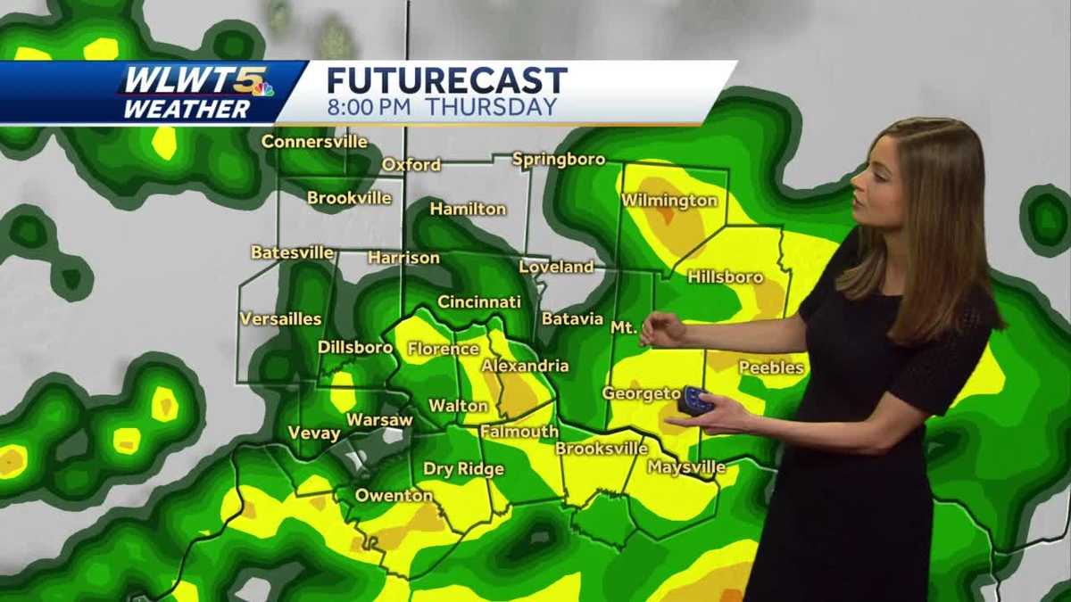 Strong storms move through Thursday evening