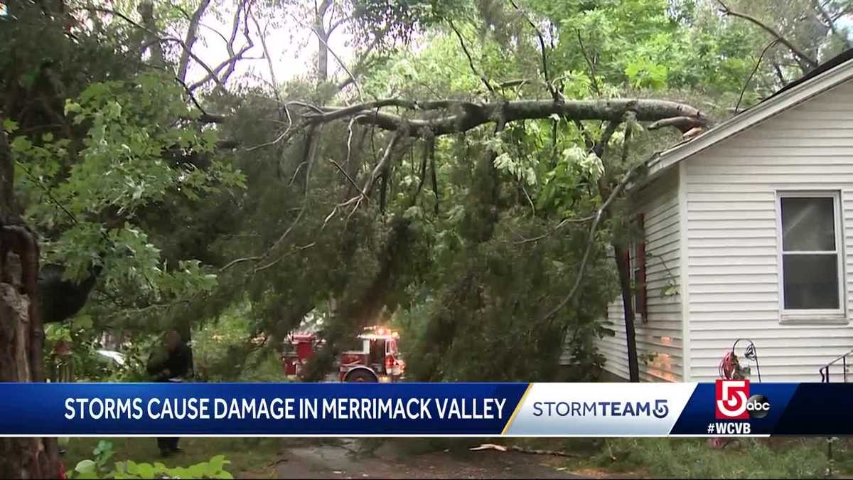 Storms cause damage across parts of the state
