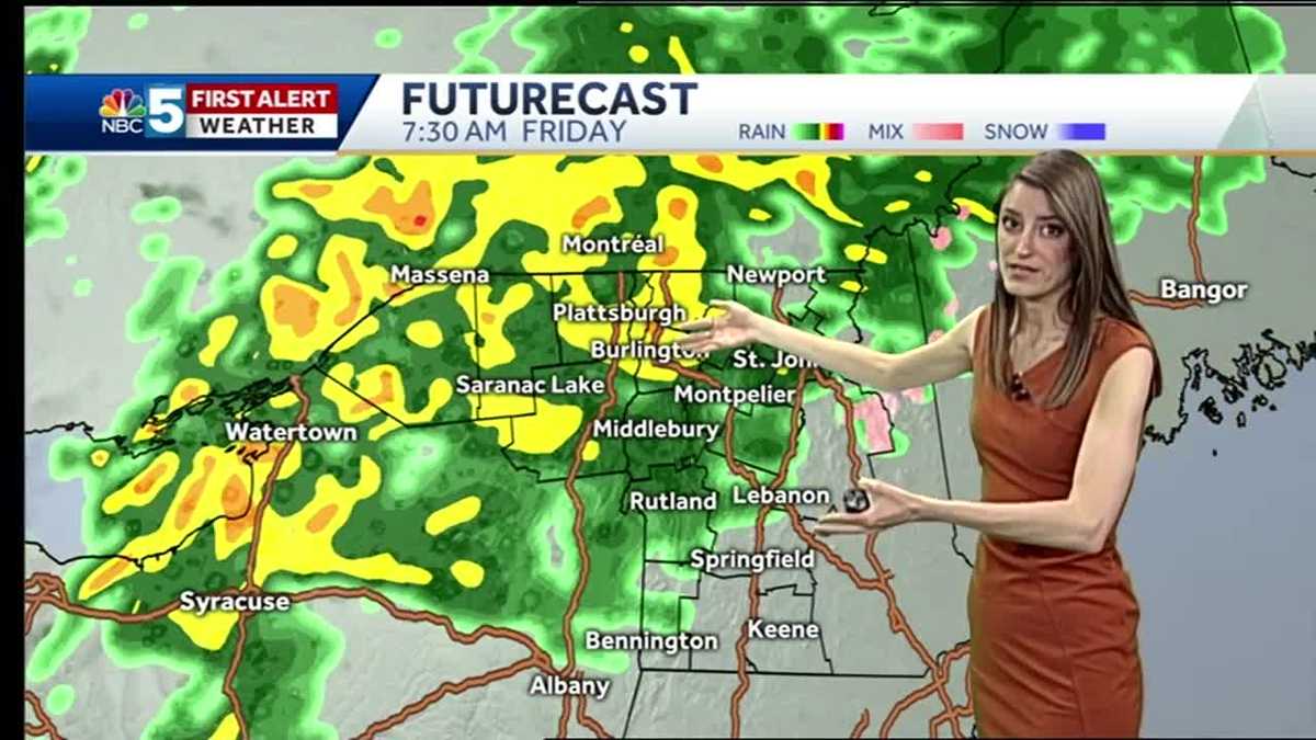 Video: Rain returns late tonight 5/9/19