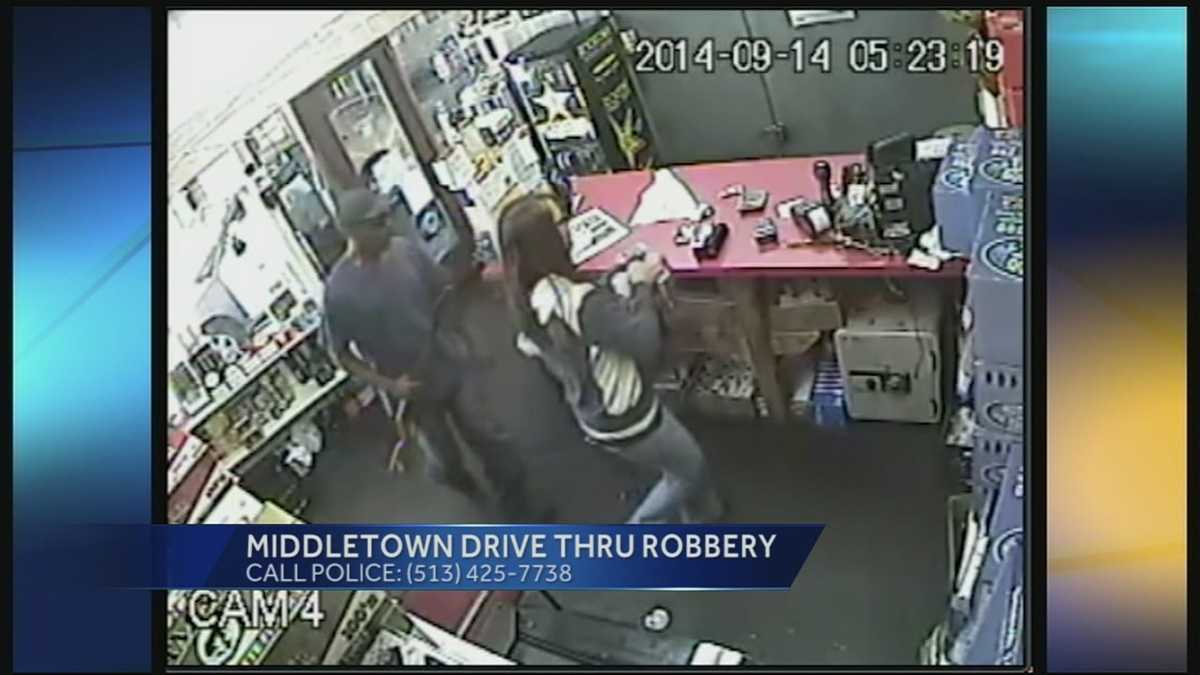 Video released in Middletown drive thru robbery