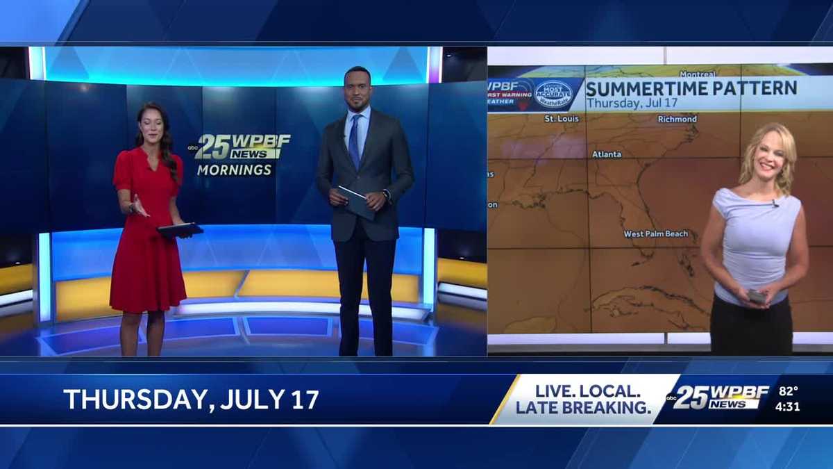 Sun and Storms for South Florida