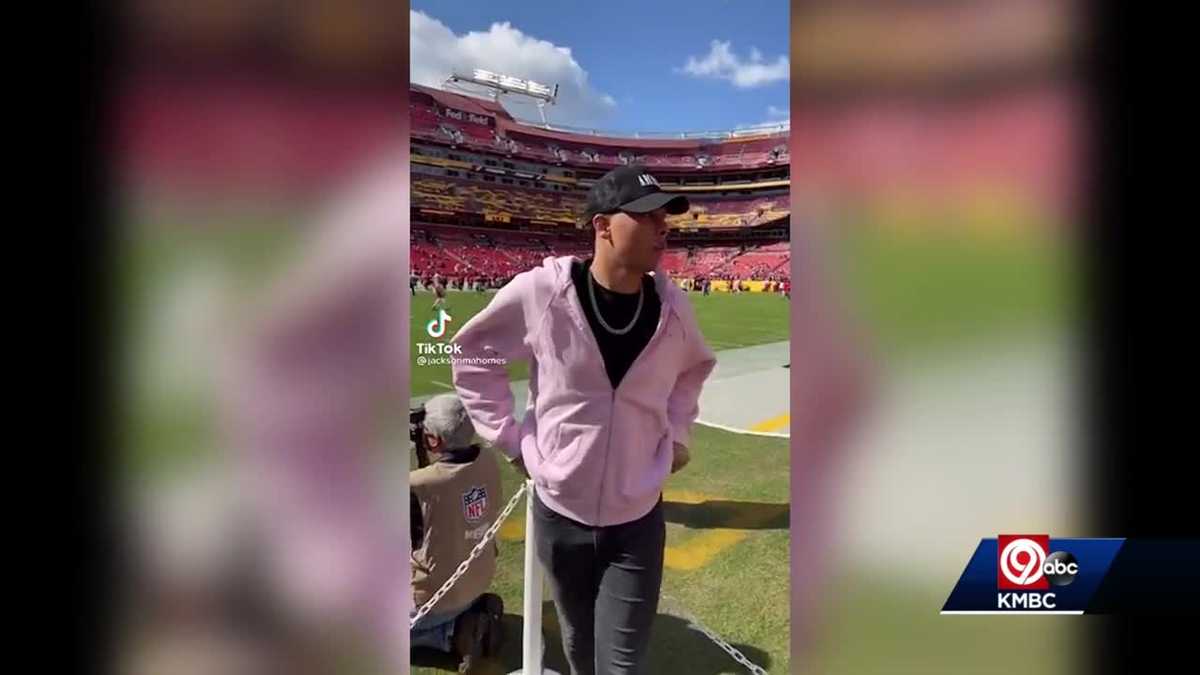 Jackson Mahomes apologizes for dancing on Sean Taylor's number