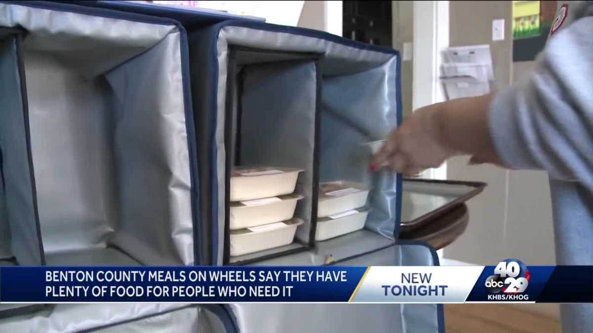 Meals on Wheels operates in the Arkansas heat