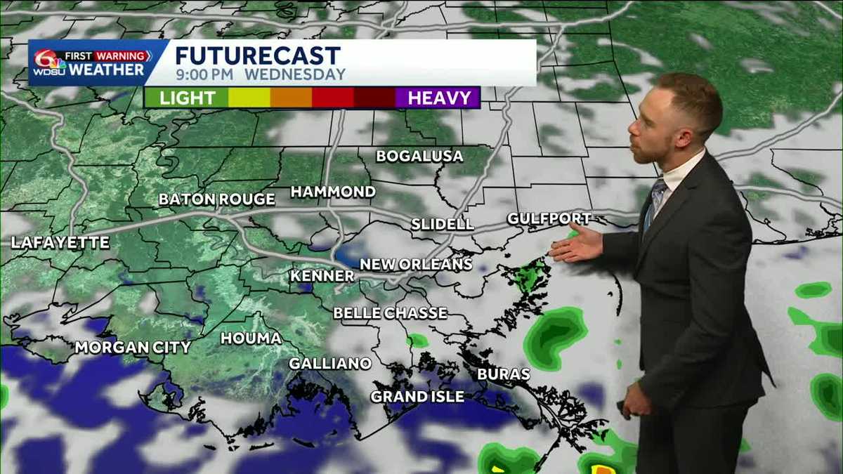 Chilly night ahead! Gorgeous Tuesday before spotty showers by mid week.