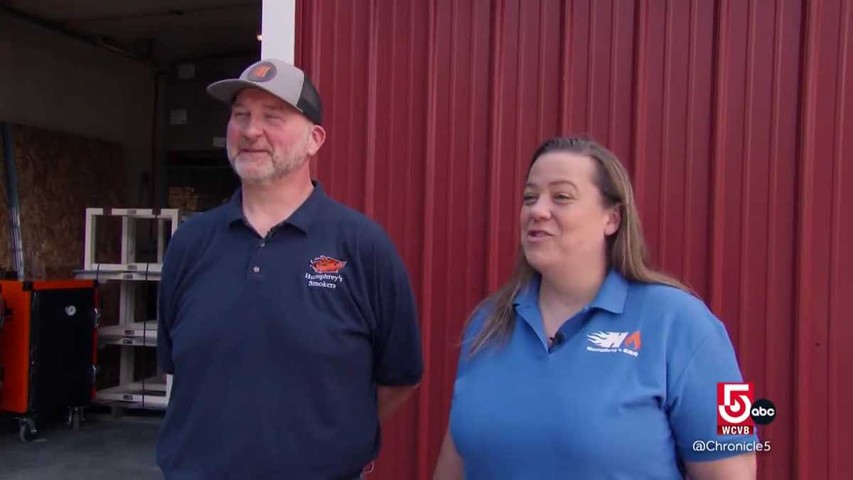 Meet the Maine couple building championship barbecue smokers
