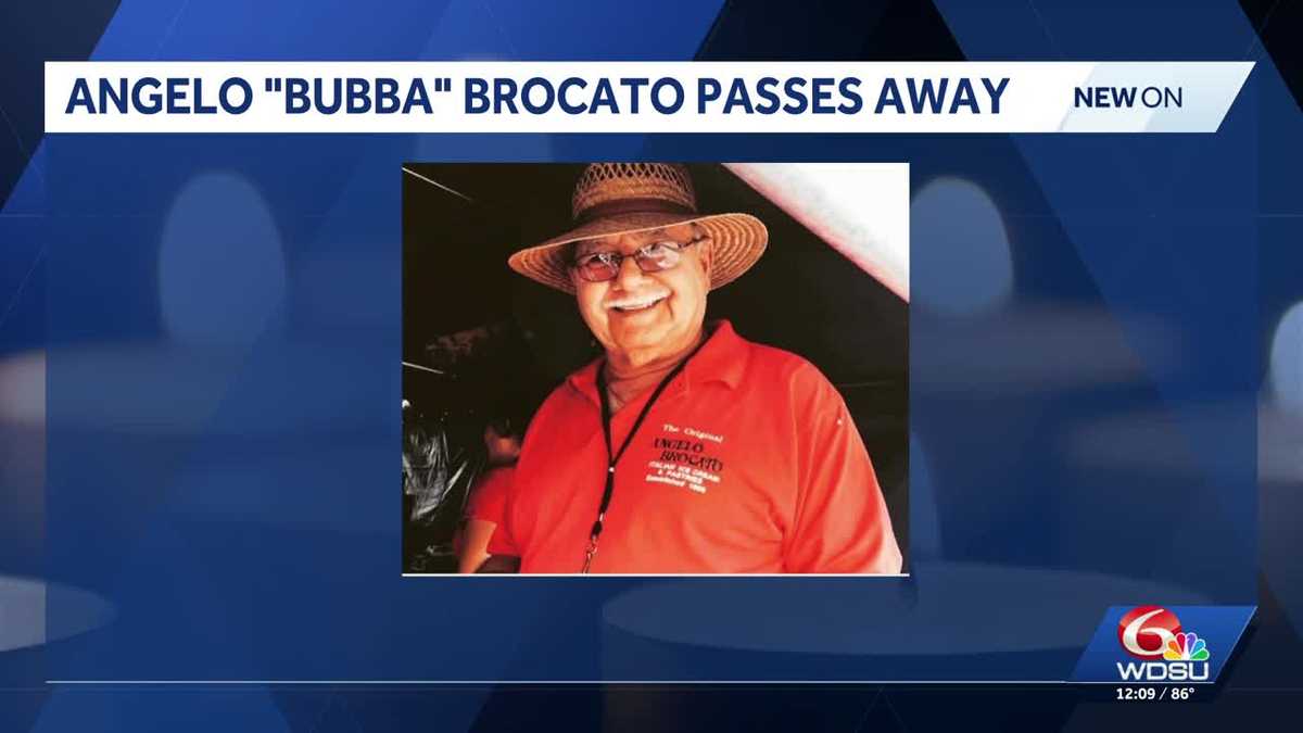 Famous restaurateur Angelo Brocato III passes away at the age of 85