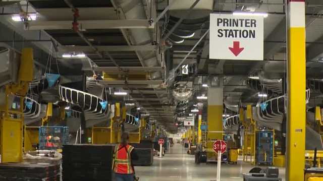 Here's a look at the massive Amazon sorting facility in Tracy after its expansion - Vimarsana News