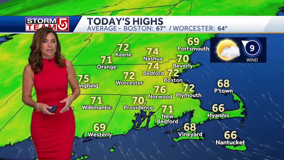 Video: Nice October weekend; chance of showers next week