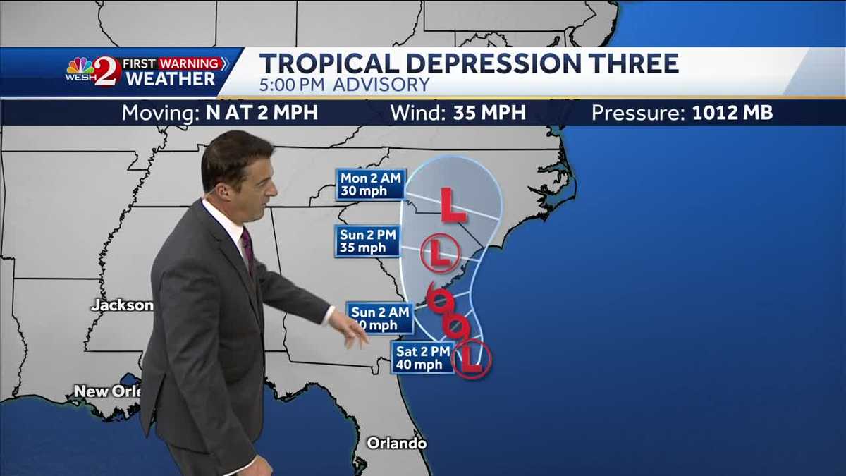 TD3 forms and will become Chantal Saturday + weekend storms continue! July 4