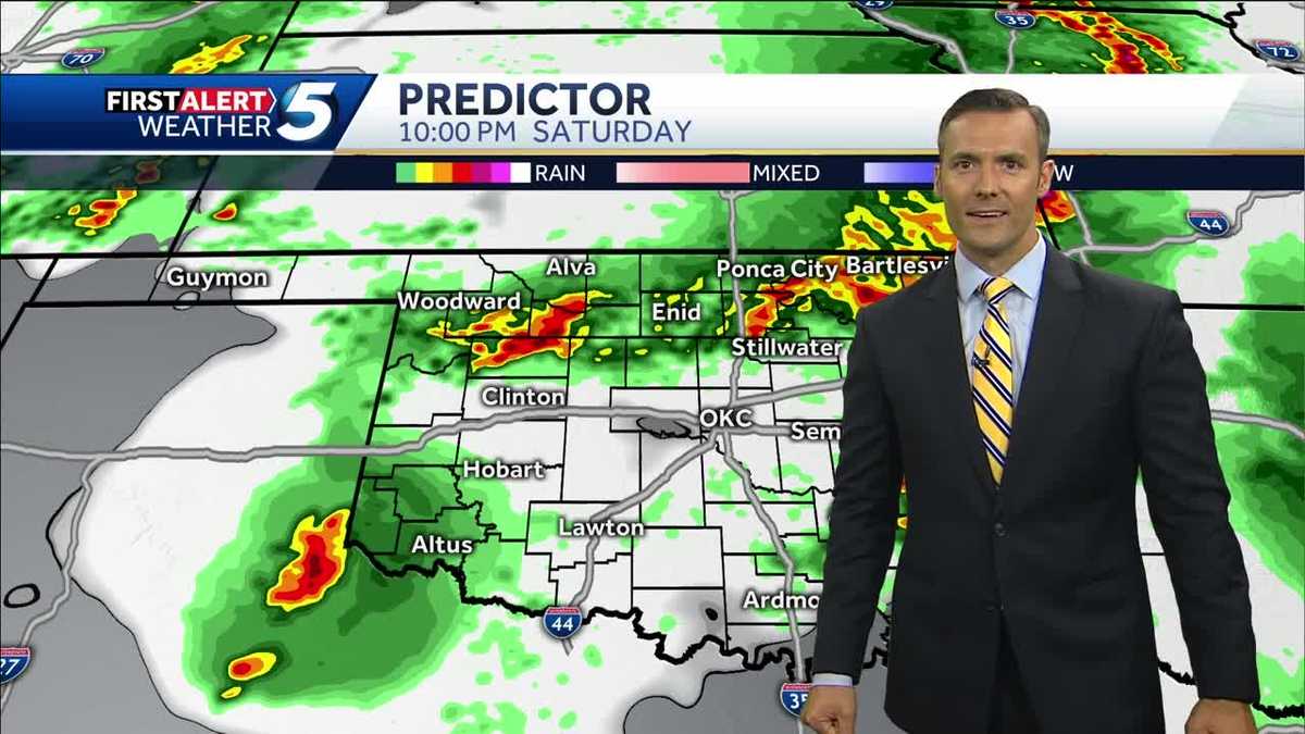 FORECAST: Waves of severe storms late Saturday