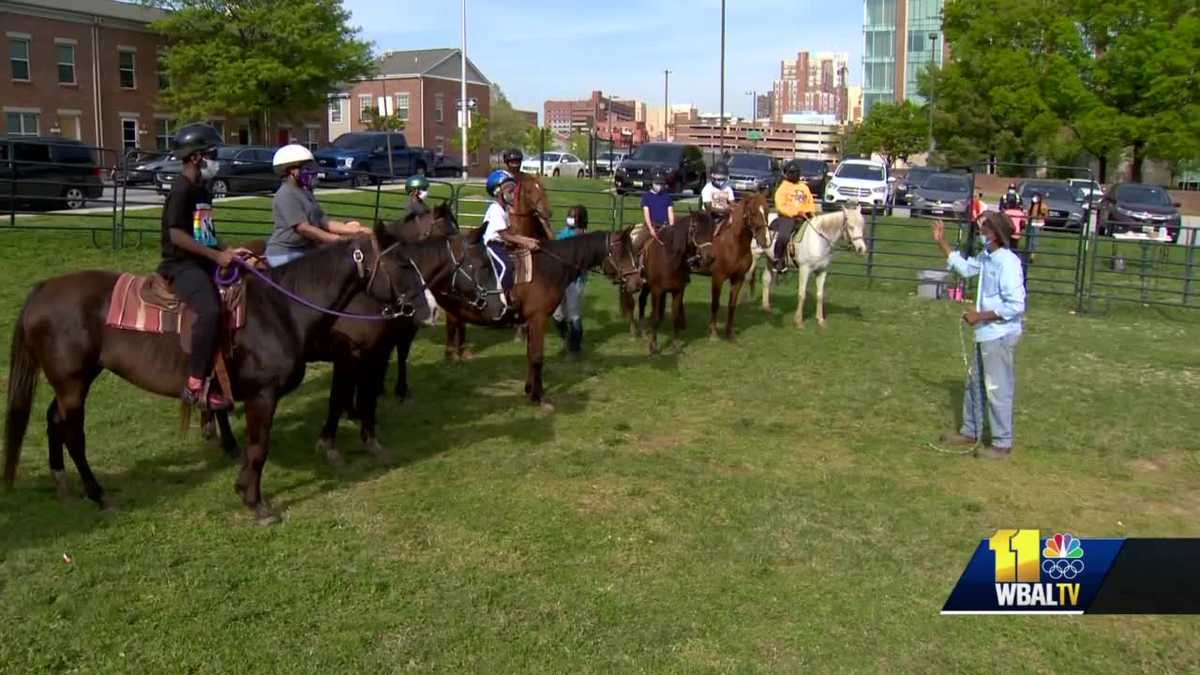 Baltimore children overcome adversity at City Ranch