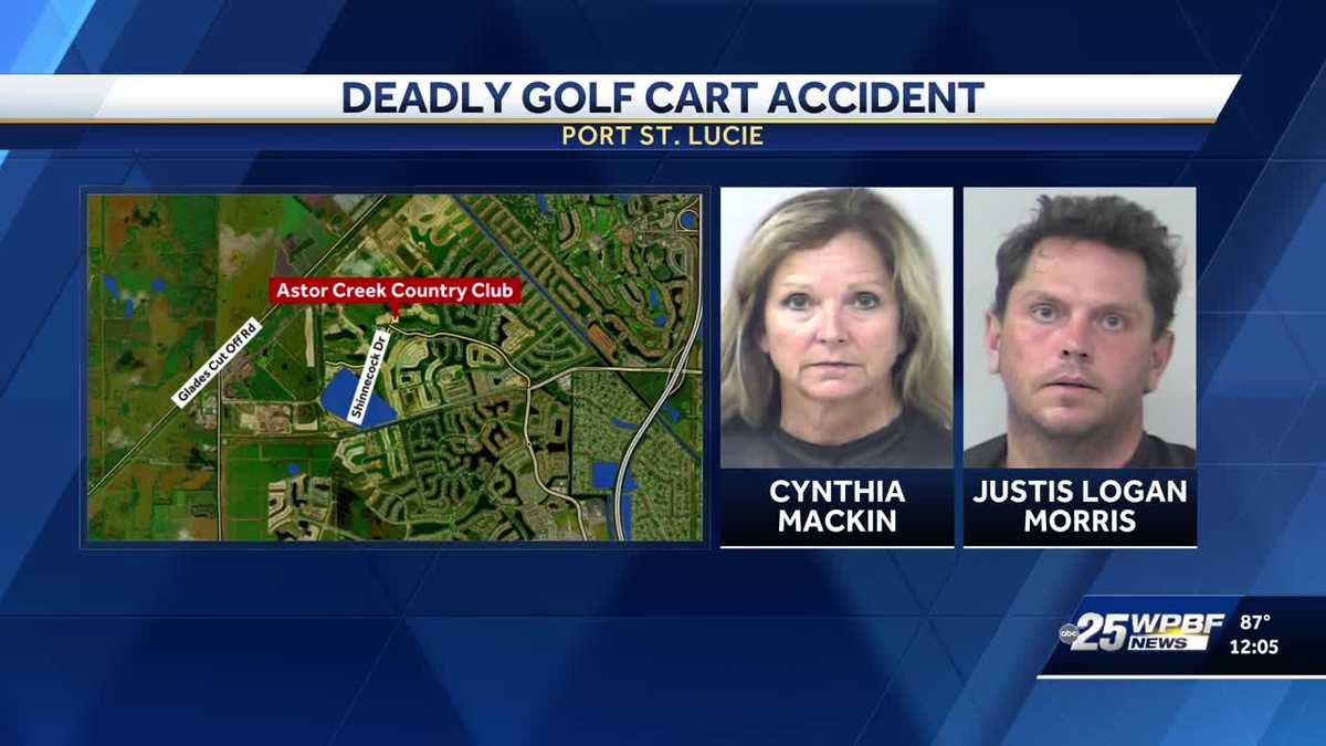 Port St. Lucie Woman Arrested DUI After Husband Dies Falling Golf Cart