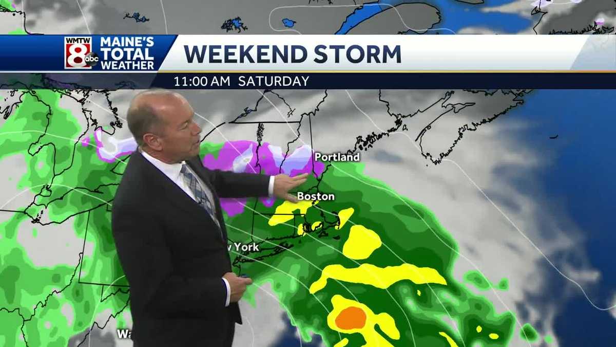 Wind, rain, and even snow arrive for the weekend