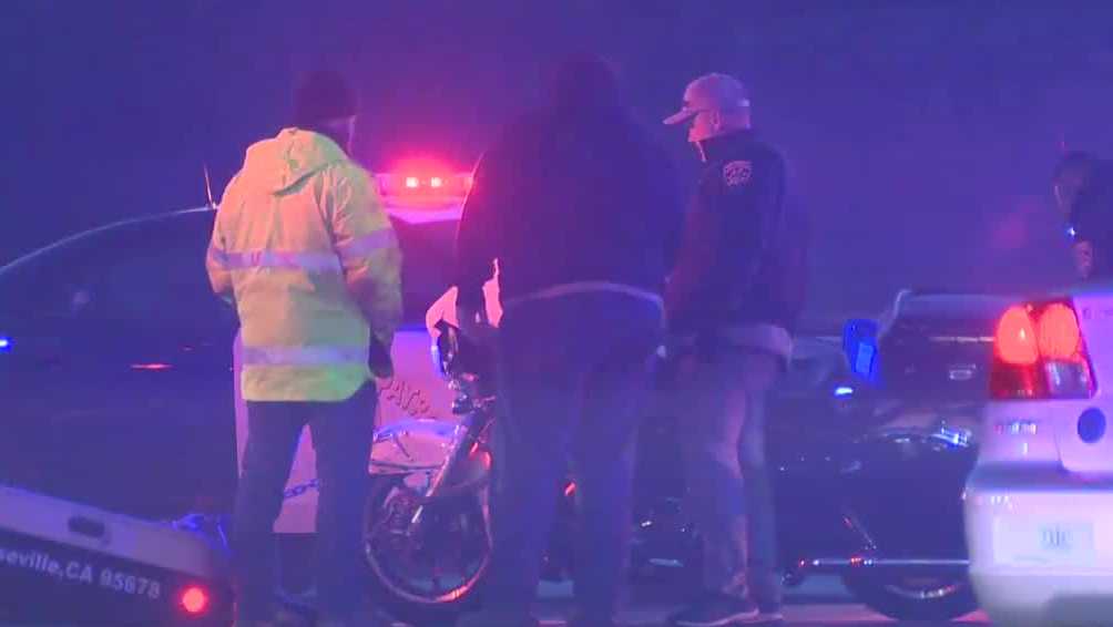 CHP motorcycle officer hospitalized after head-on crash in Roseville