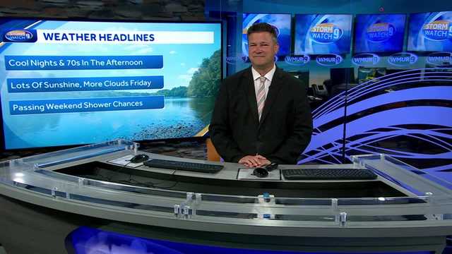 New Hampshire forecast video: Sunny and warmer