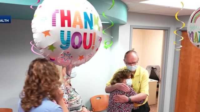 Jewish Hospital staff celebrate volunteer who underwent liver transplant 12 years ago - Vimarsana News