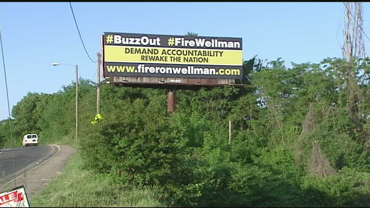 WinstonSalem billboard calling for Bzdelik and Wellman fired