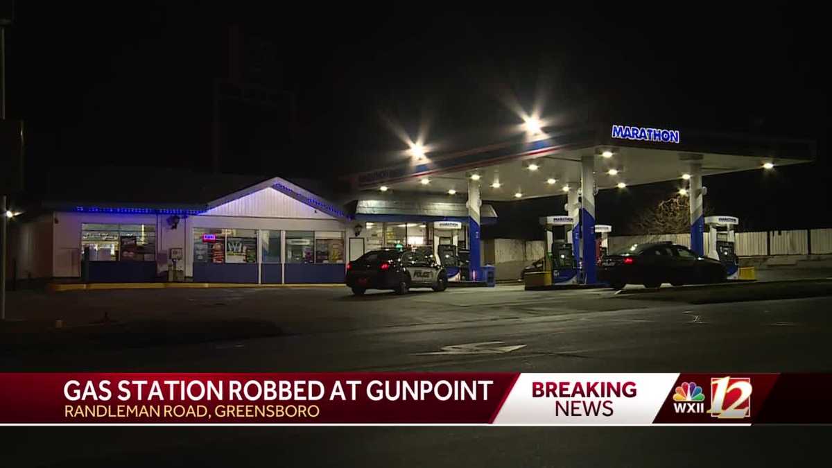 North Carolina: Greensboro gas station robbed at gunpoint