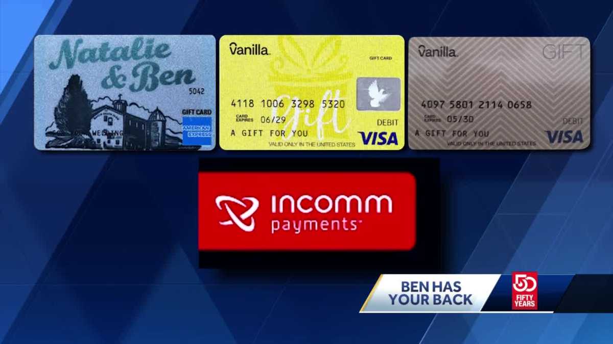 Gift cards warning  Vanilla Visa gift cards drained before