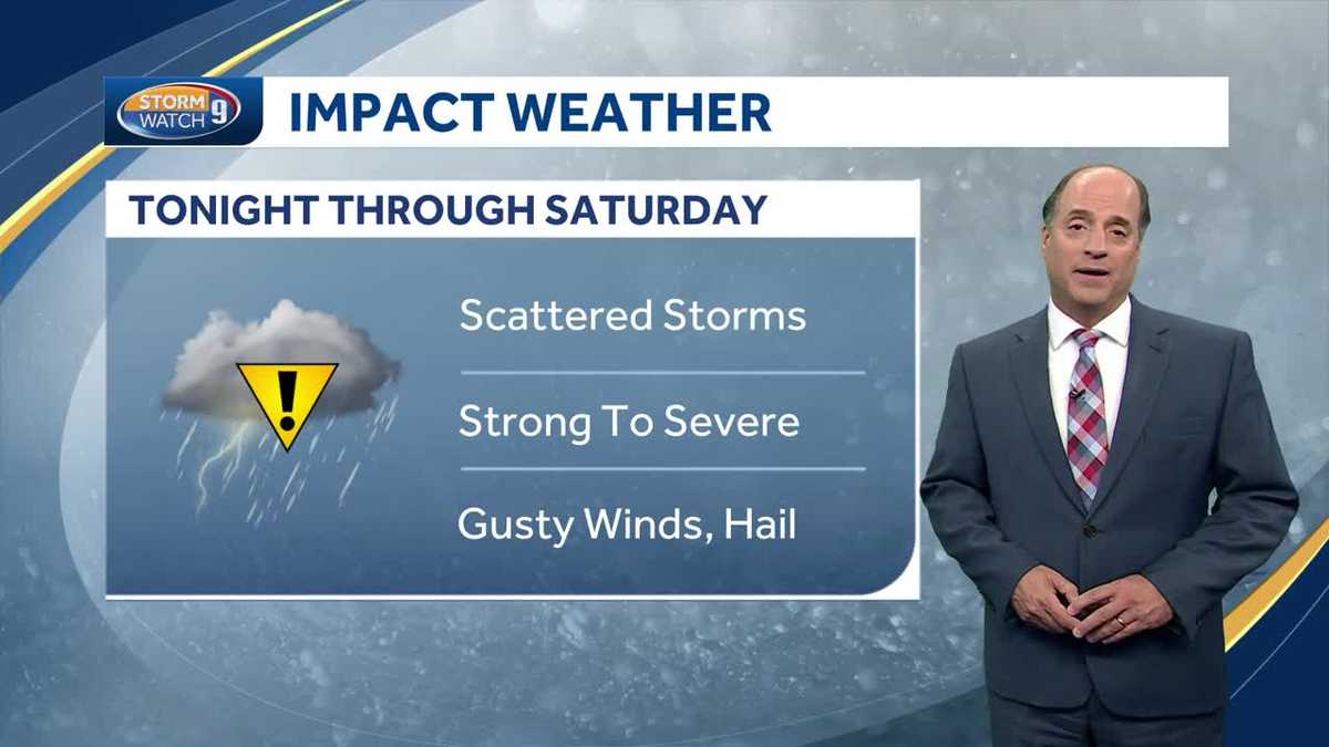 Storm Watch: Saturday storms could impact big weekend events