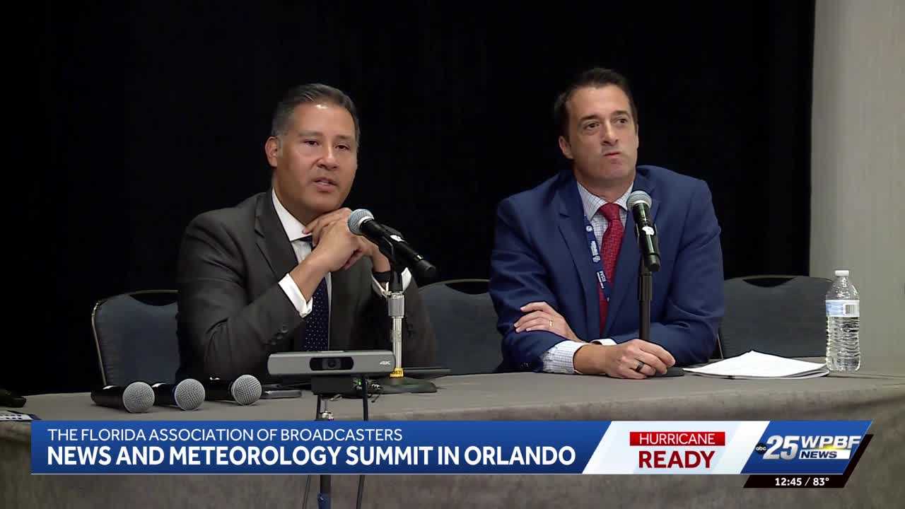 wpbf.com - Kendra Ehrenberg - Florida broadcasters and meteorologists meet in Orlando for annual summit