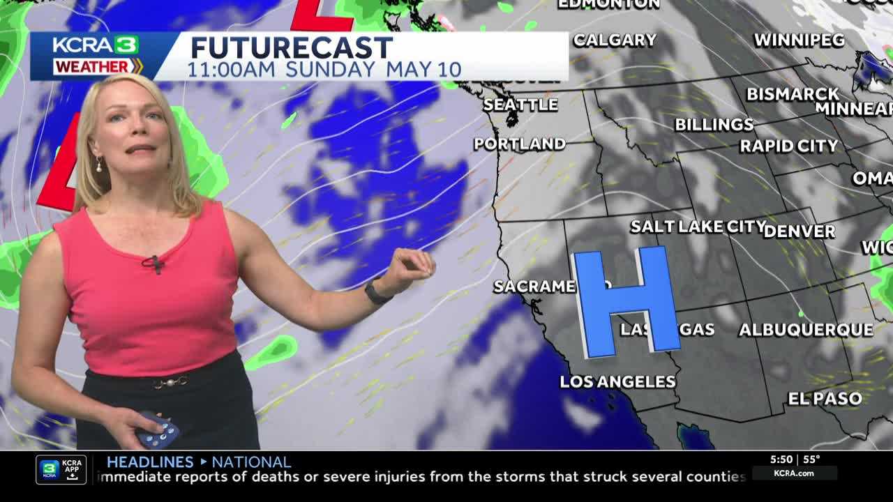 NorCal forecast: Warming into the 80s on Thursday