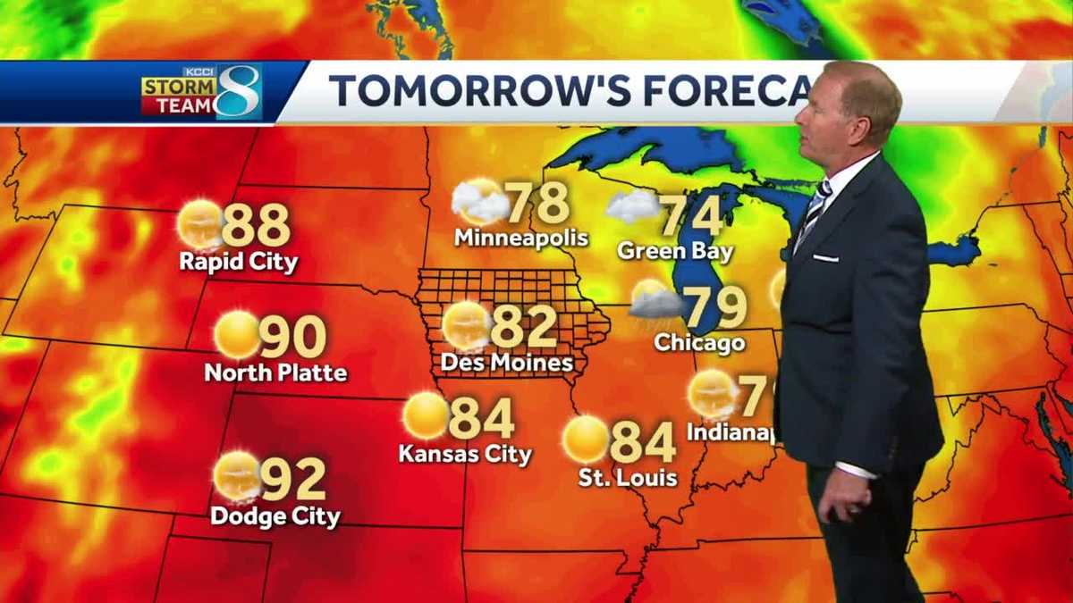 Wednesday weather stays sunny and mild