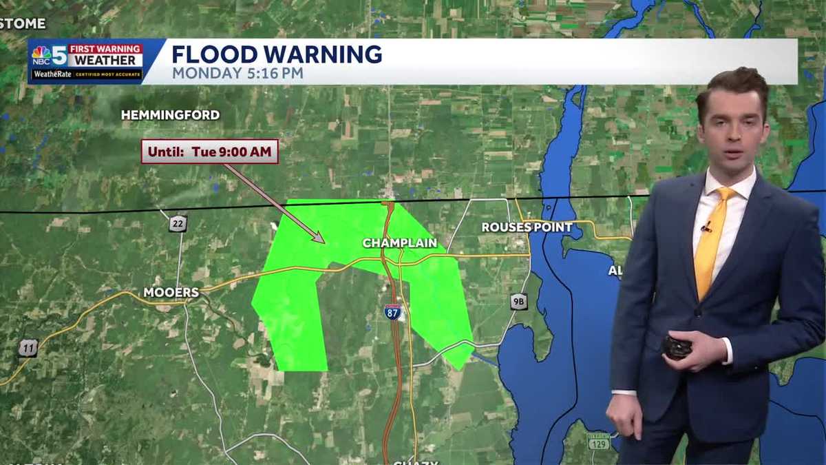 Flood watches continue due to ice jam risk in Vermont, Northern New York