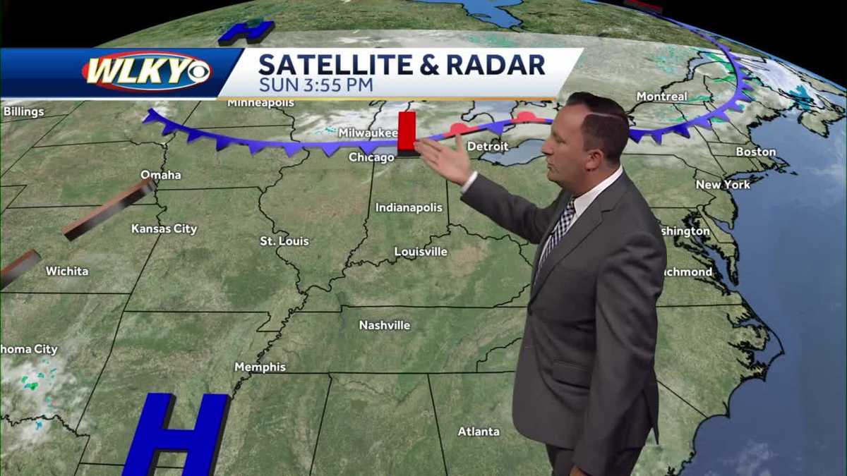 Chilly tonight, sunny and warmer Monday