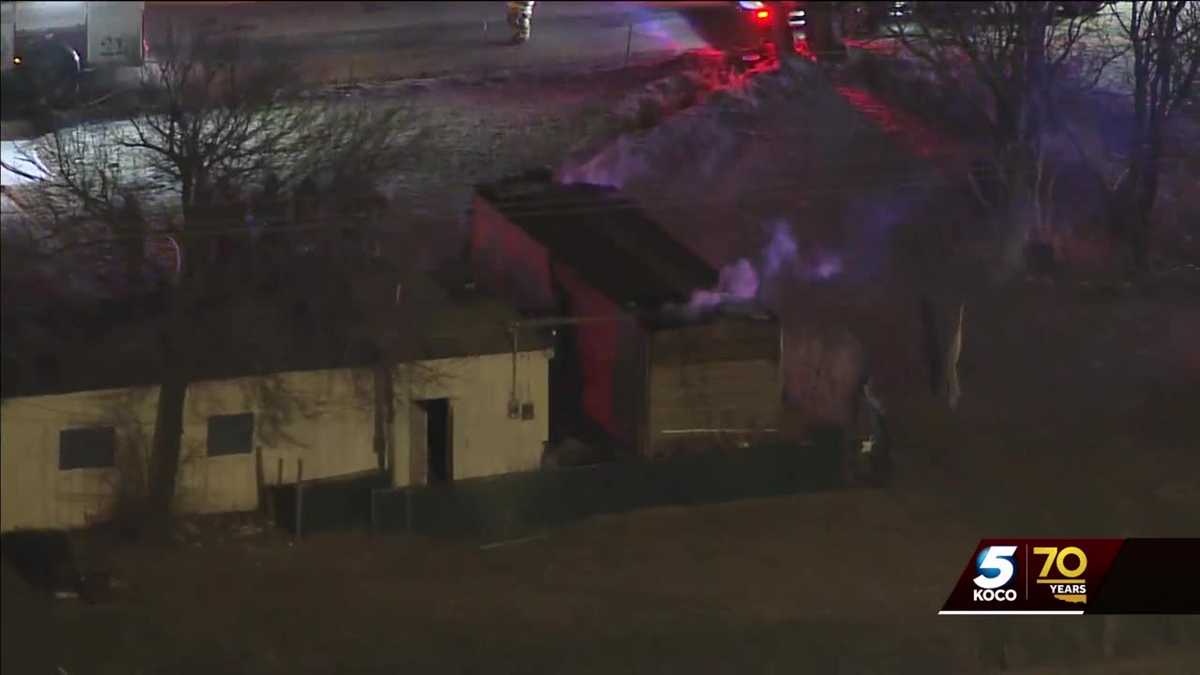 OKC firefighters keep flames in storage building from spreading