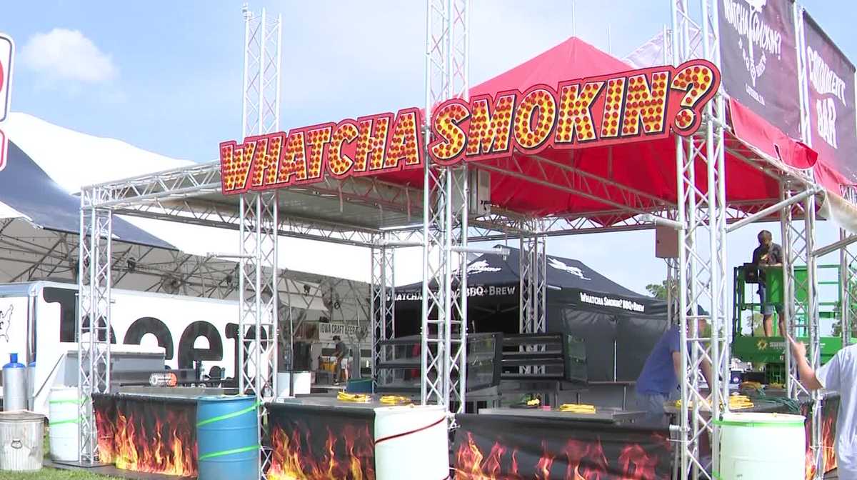 Iowa State Fair setup in home stretch as opening day approaches