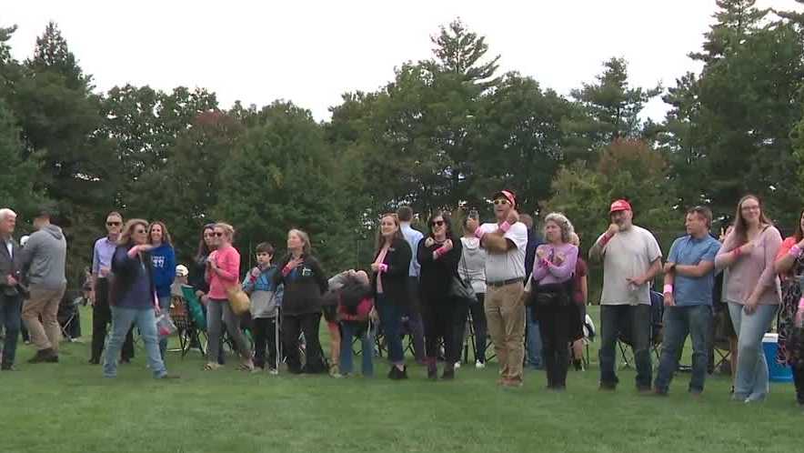 Protesters attend football game in Bow because of high school's response to previous incident