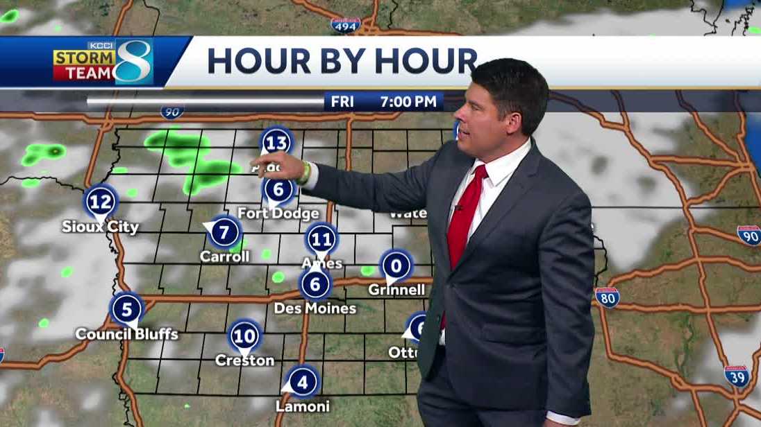 Des Moines weather: Dry today, more rain chances later this week