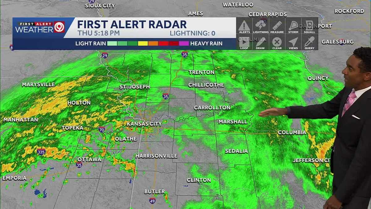 Kansas City weekend weather: Metro dries out for sunny weekend - KMBC