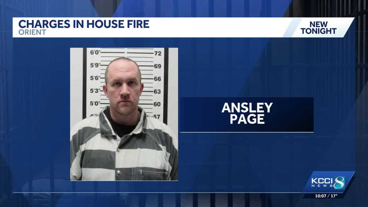 Iowa crime: Adair County man faces charges after fire destroys home